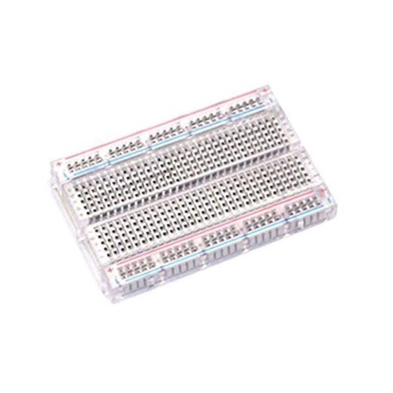 Bestol Prototype Breadboard Clear Crystal SYB 120 400 500 830 840 1660 MB102 GL-12 Tie Point Solderless Modular Board (2pc 400 Tie Point) - Image 5